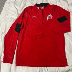 Men’s Small University of Utah Under Armour 3/4 windbreaker. New without tags!